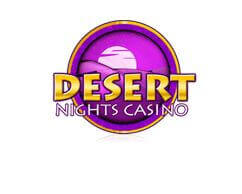 Desert nights casino logo - no deposit bonus