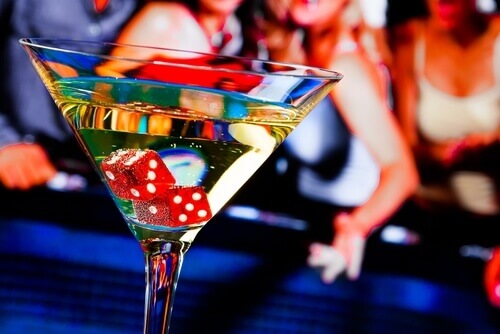 Dice in martini - land-based casinos