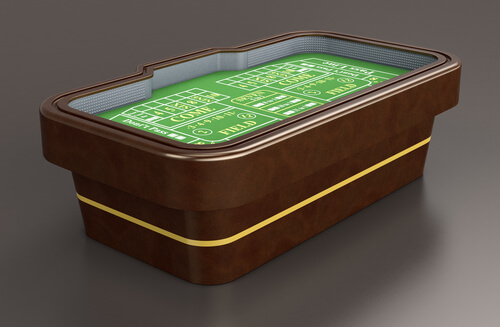 image of Online Craps table